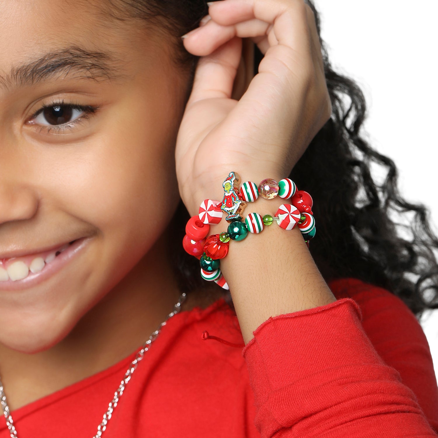 The Grinch Bracelet Set for Girls 2-Piece Official License