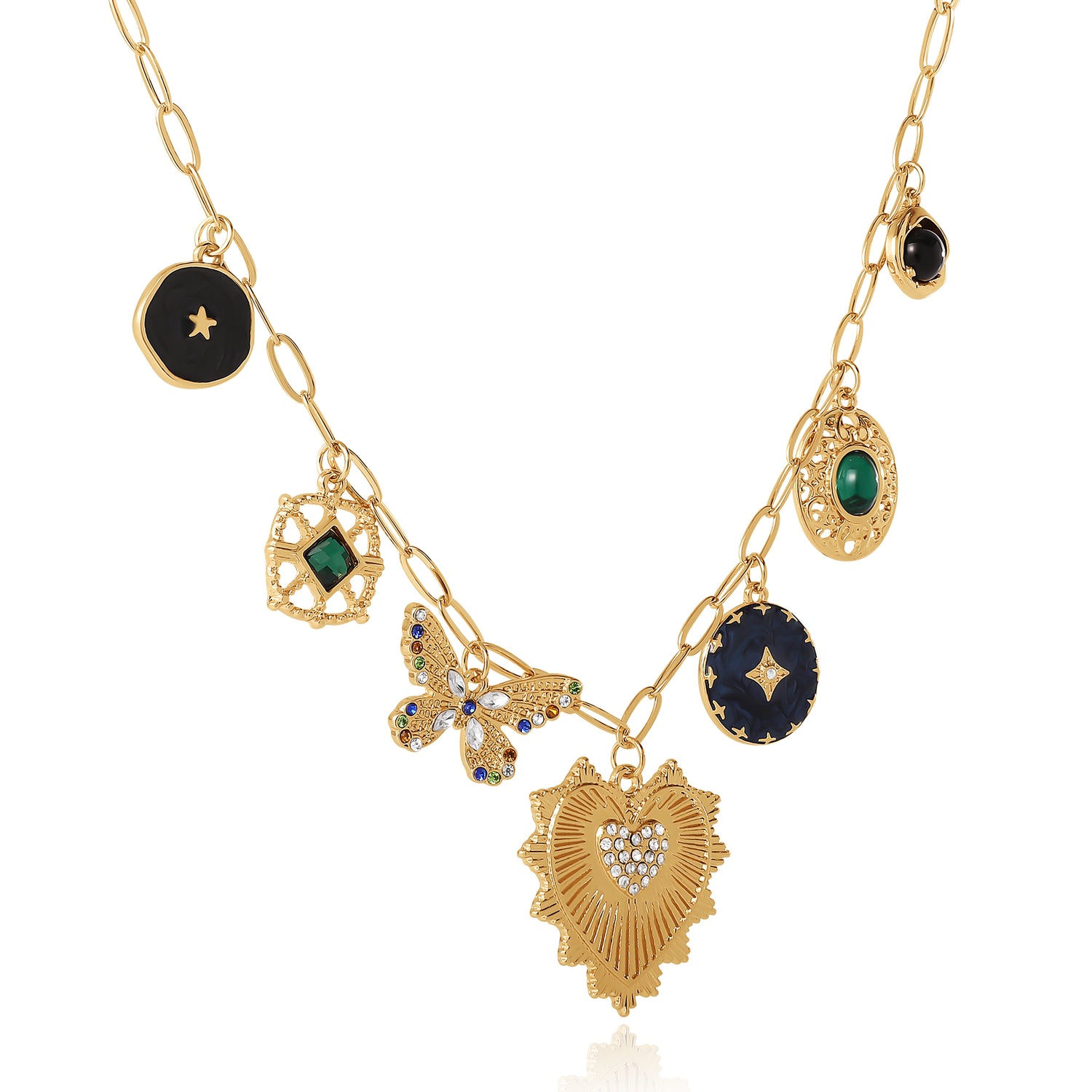 BCBGeneration Fashion Charm Necklace