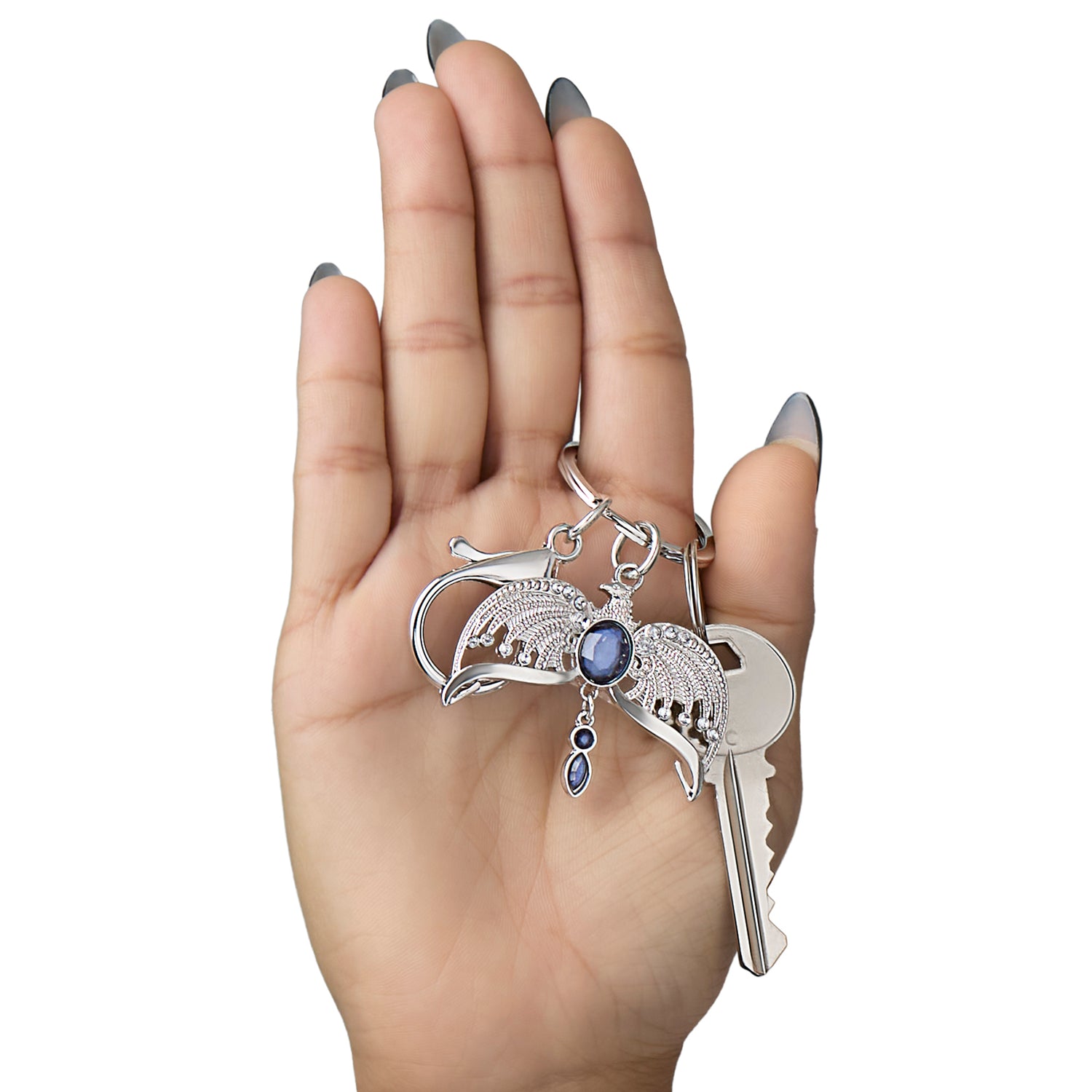 Harry Potter Ravenclaw Keychain Official License, Diadem Bag Charm