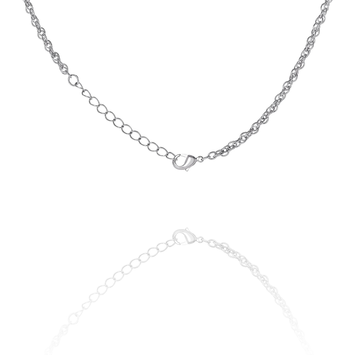 JS Jessica Simpson Crystal Drop Pendant Necklace