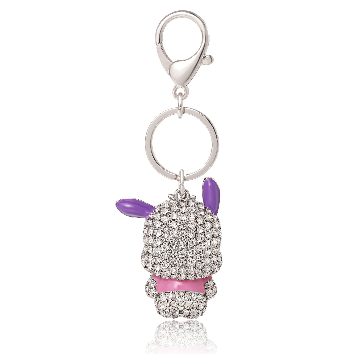 Pochacco Pavé Keychain Bag Charm – Officially Licensed Sanrio