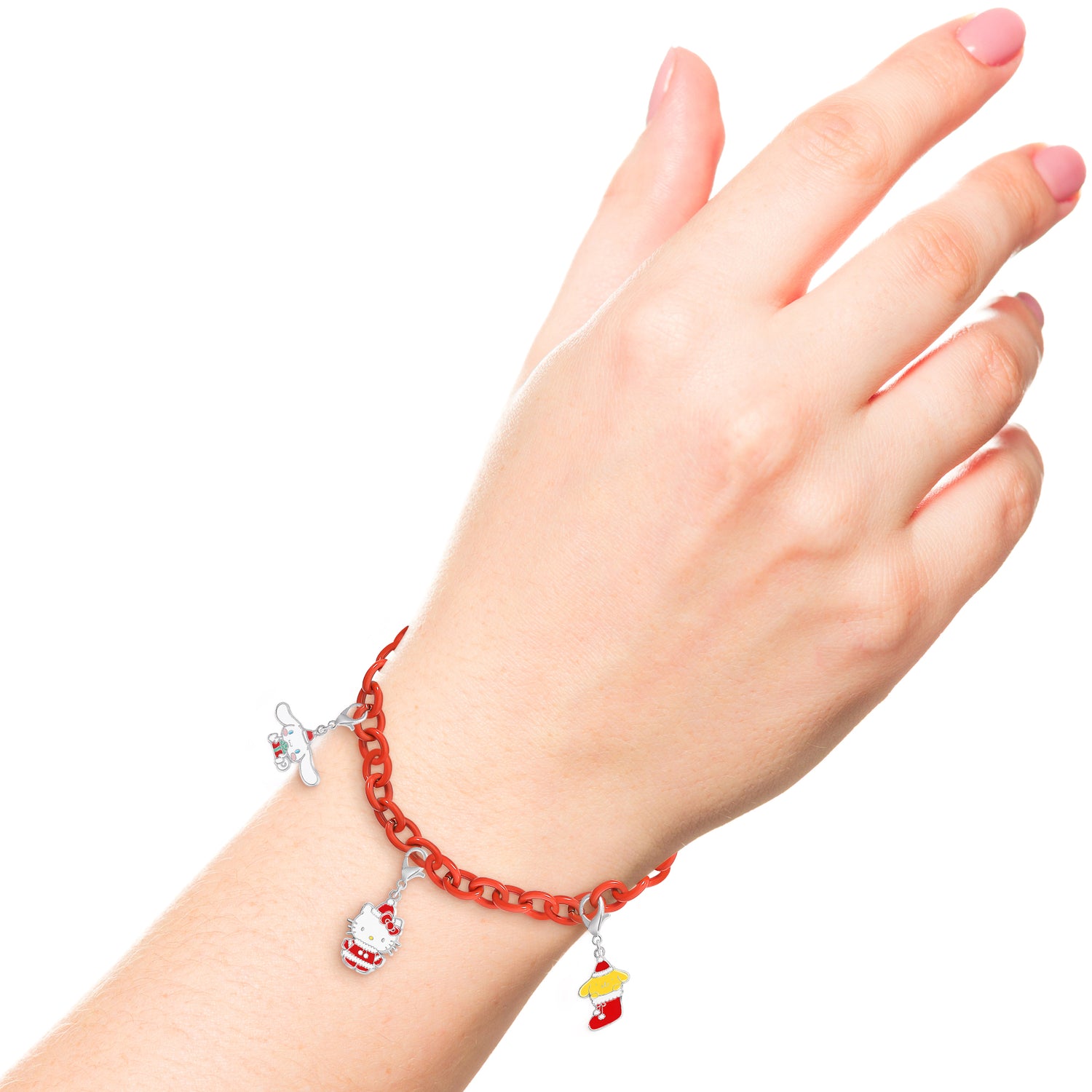 Hello Kitty and Friends Necklace, Bracelet, and 12 Sanrio Charms Advent Set - Official License Jewelry Advent