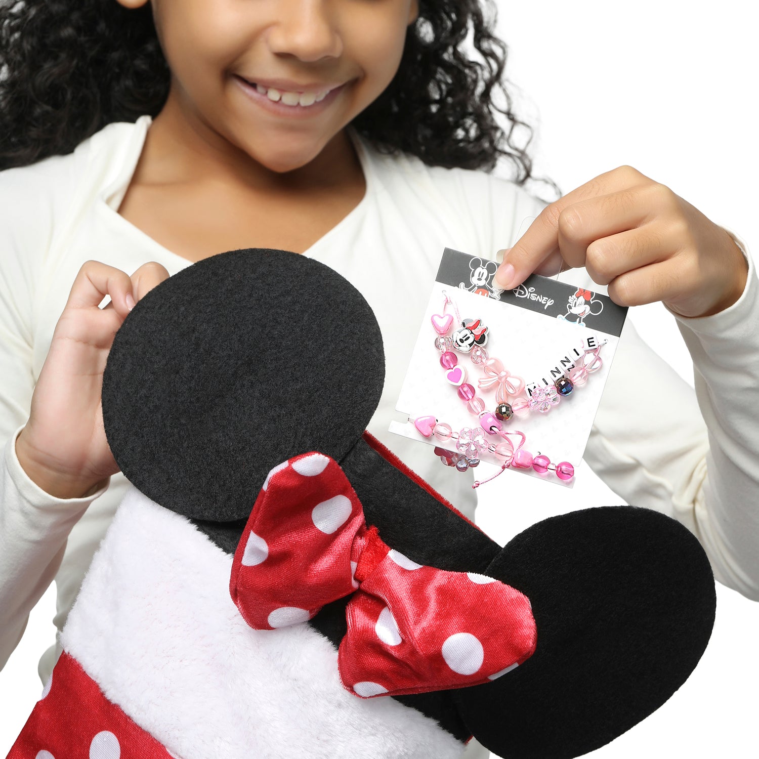 Disney Minnie Mouse Bracelets for Girls 2-Piece Official License