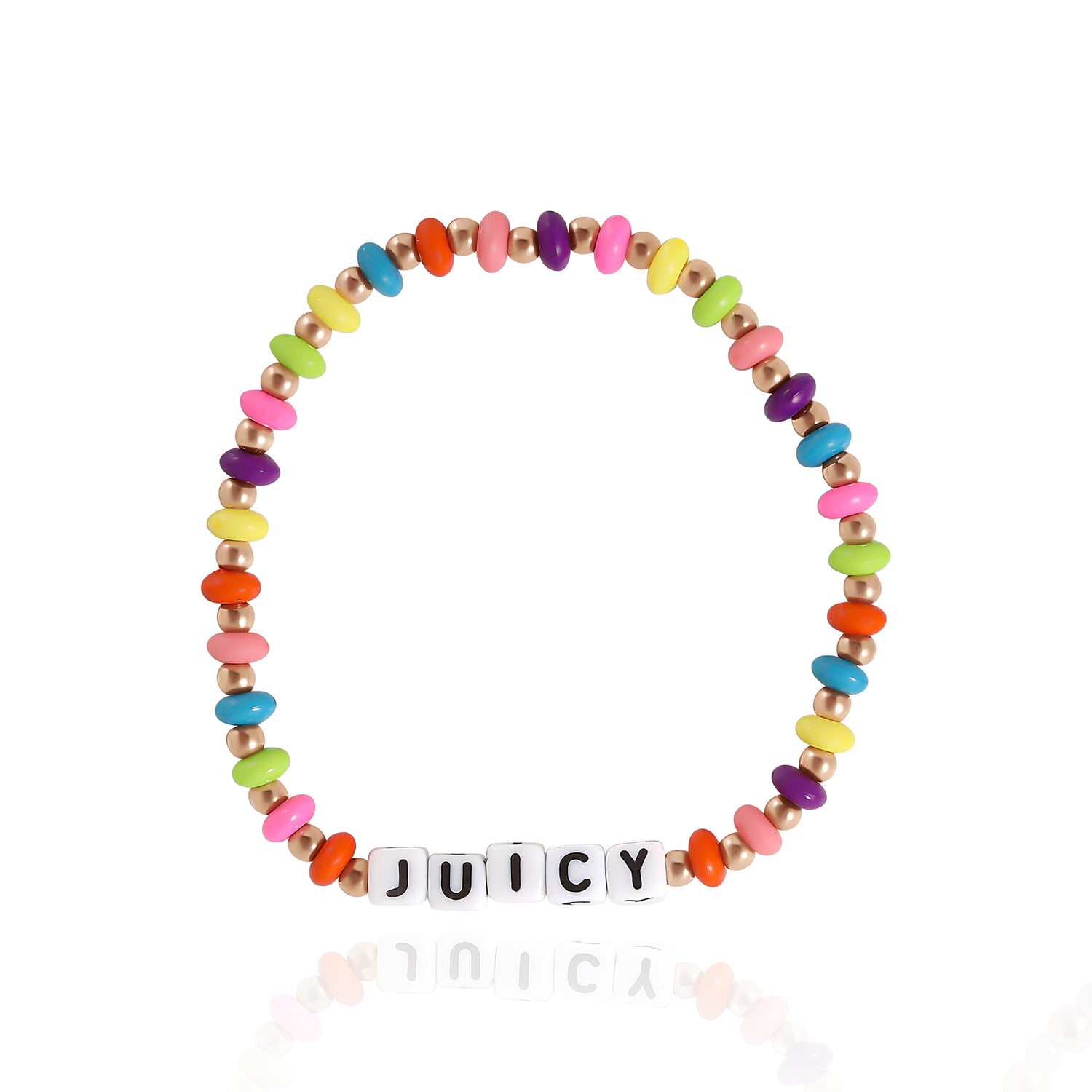 Juicy Couture Kids Choose Juicy Heart Charm 3 Piece Beaded Jewelry