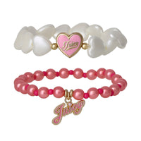 Juicy Couture Kids Choose Juicy Heart Charm 2 Piece Beaded Jewelry