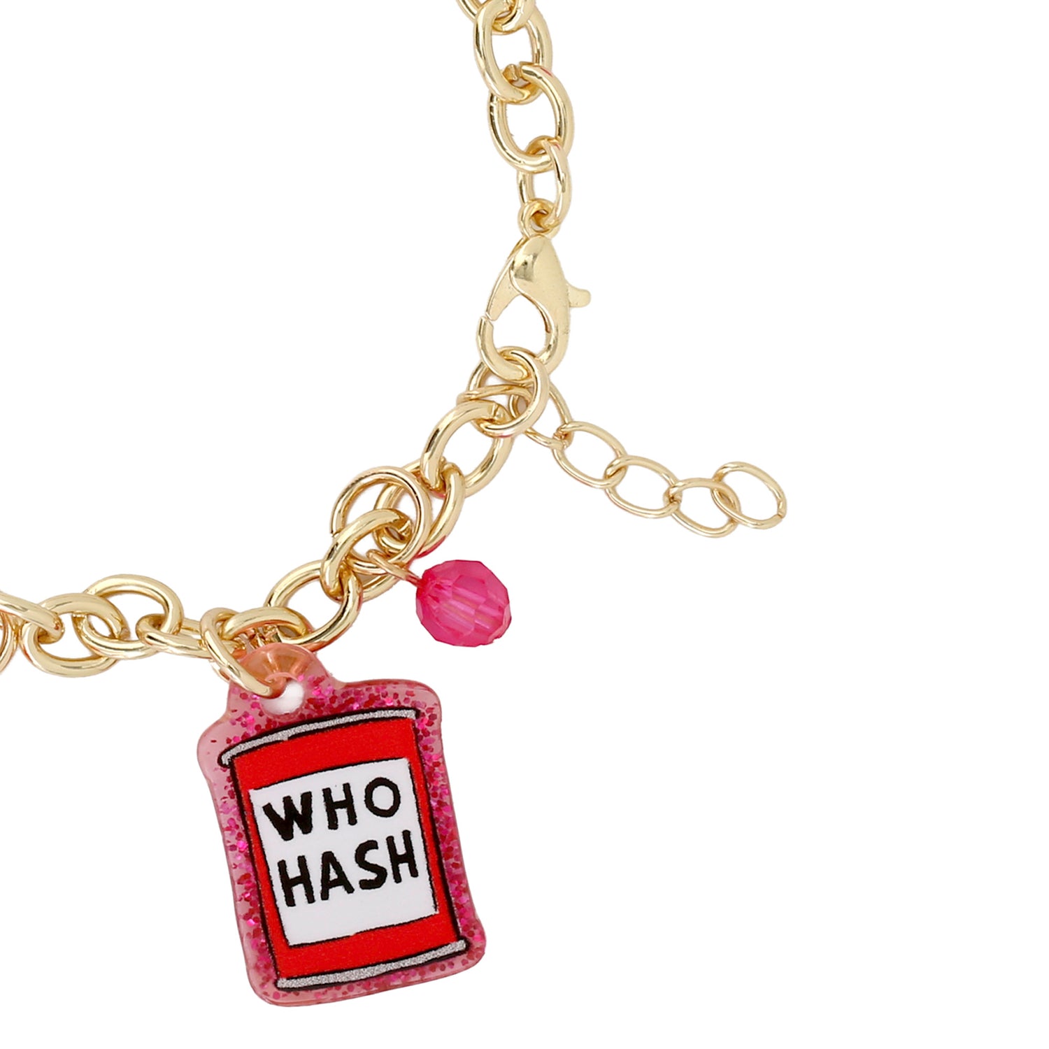 The Grinch Charm Bracelet for Women Official License, 6.5"+1"