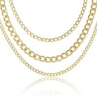 Jessica Simpson Gold-Tone Layered Chain Necklace Set