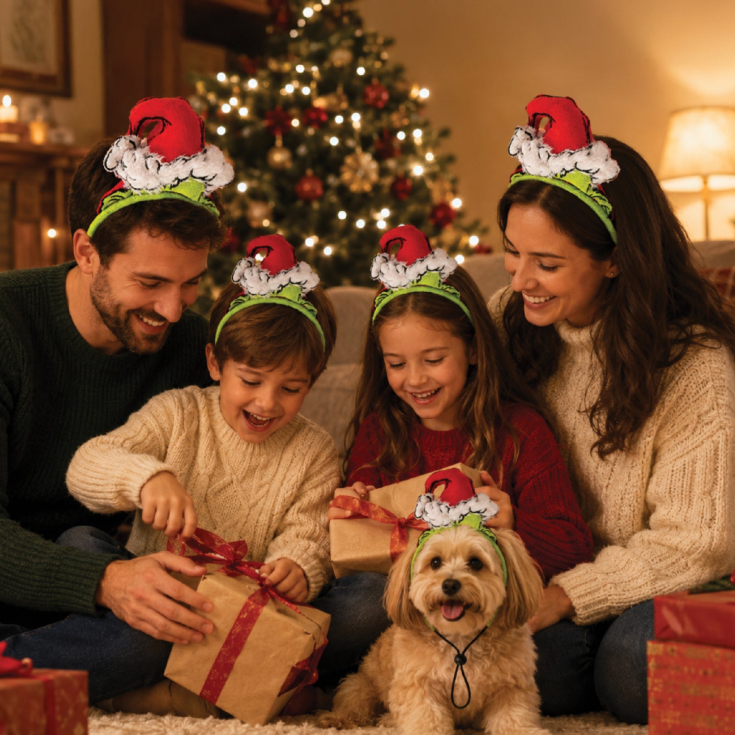 The Grinch Headband Official License 5-Piece Set