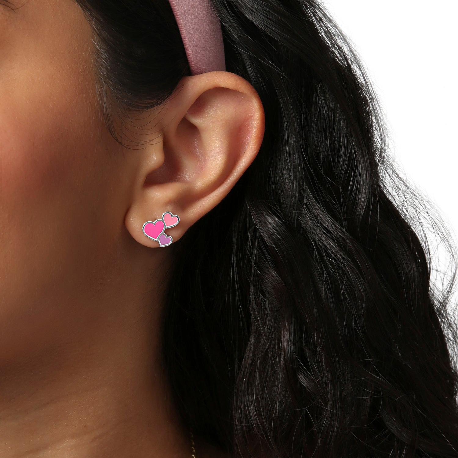 Hello Kitty Stud Earrings Set for Women, 2 Pairs, Sanrio Studs