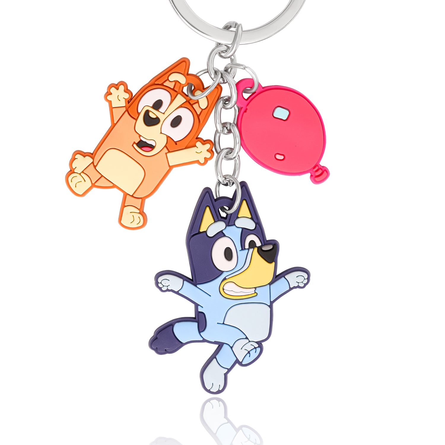 Bluey & Bingo Multi-Charm Keychain Officially Licensed
