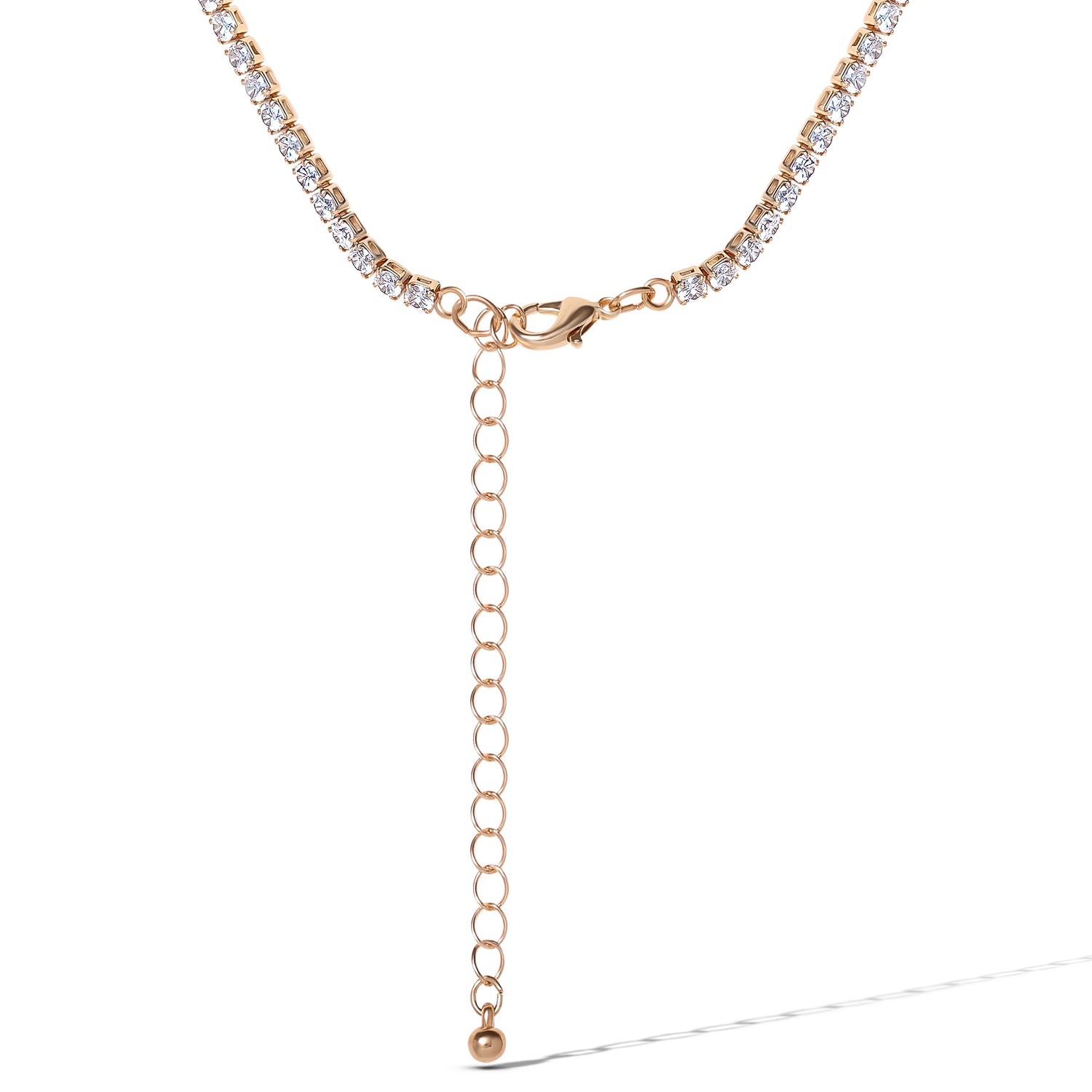 JS Jessica Simpson Gold Tone Heart Pendant Link Chain Necklace