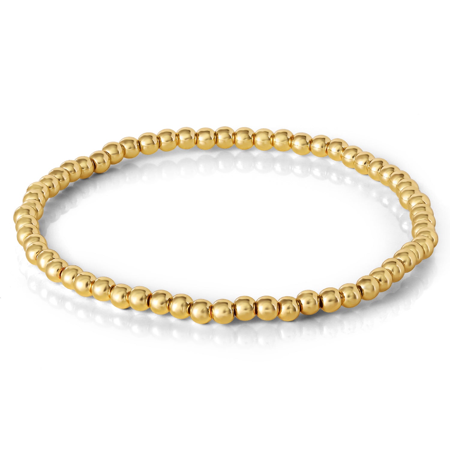 Jessica Simpson Crystal Stretch Bracelet - 5 Piece Set - Gold and Silver