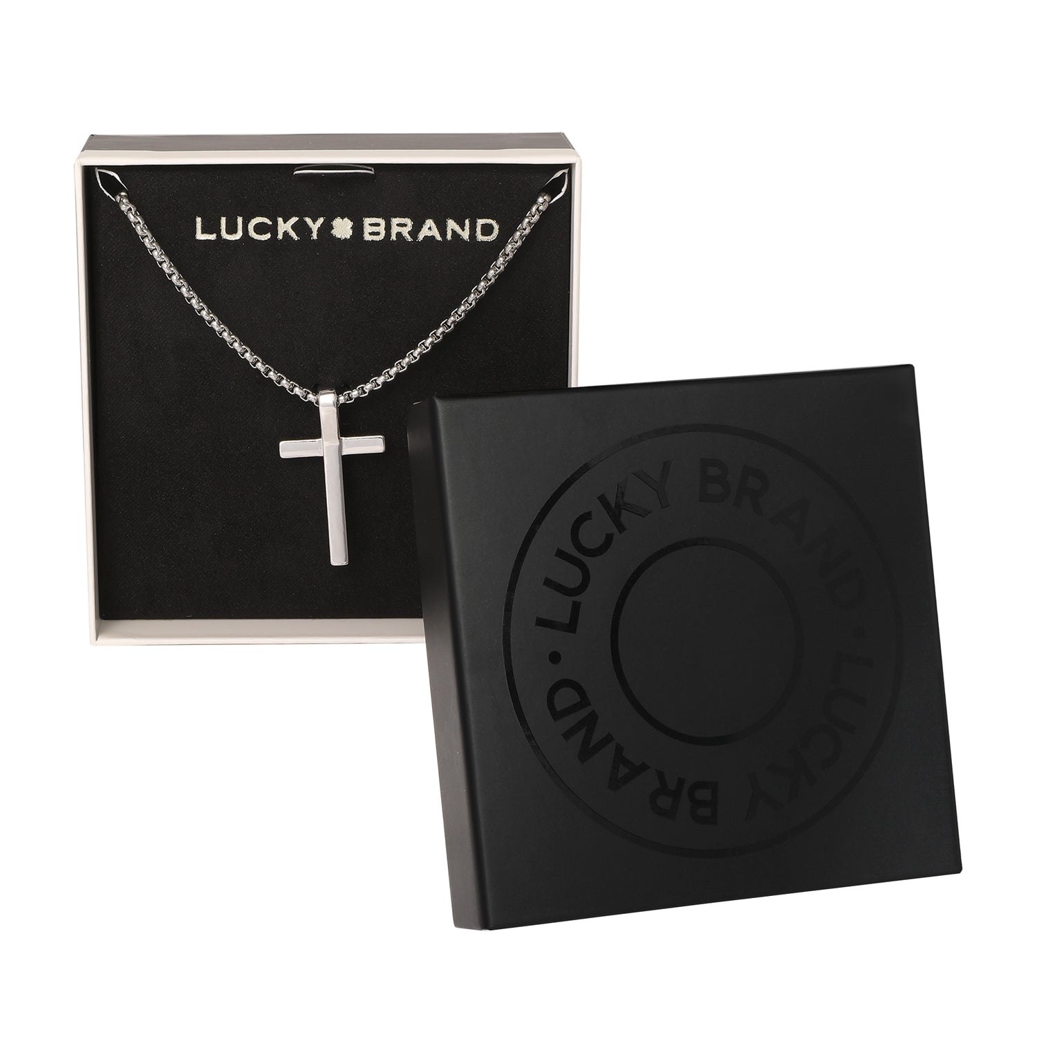 Lucky Brand Cross Pendant Necklace - 22''
