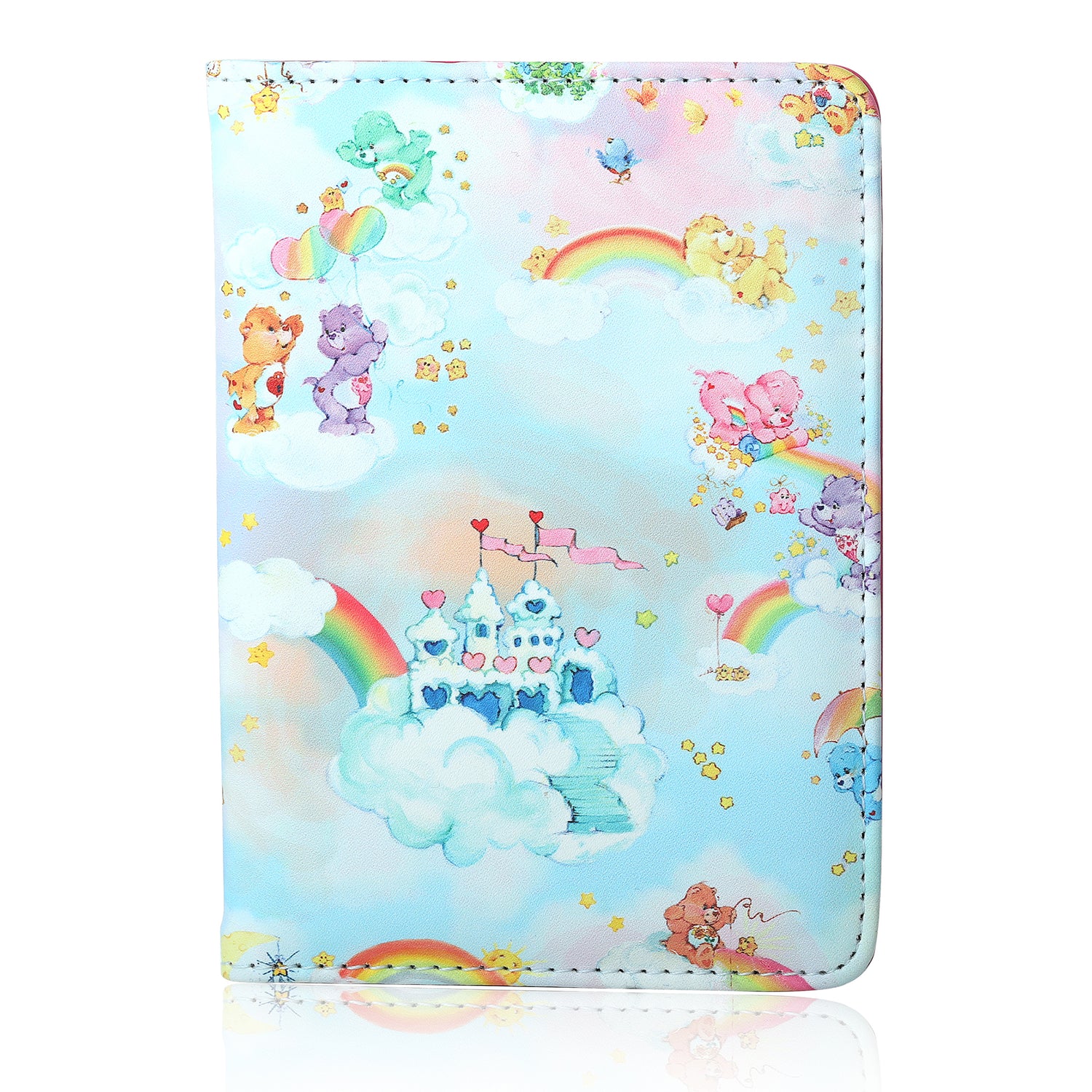 Care Bears Passport Holder for Travel Official License, Cute Passport Cover for Women, Care Bear Passport Protector