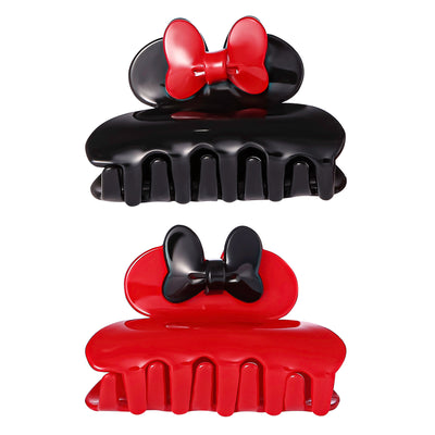 Disney Minnie Mouse Claw Clip Medium 2-Piece Set Official License