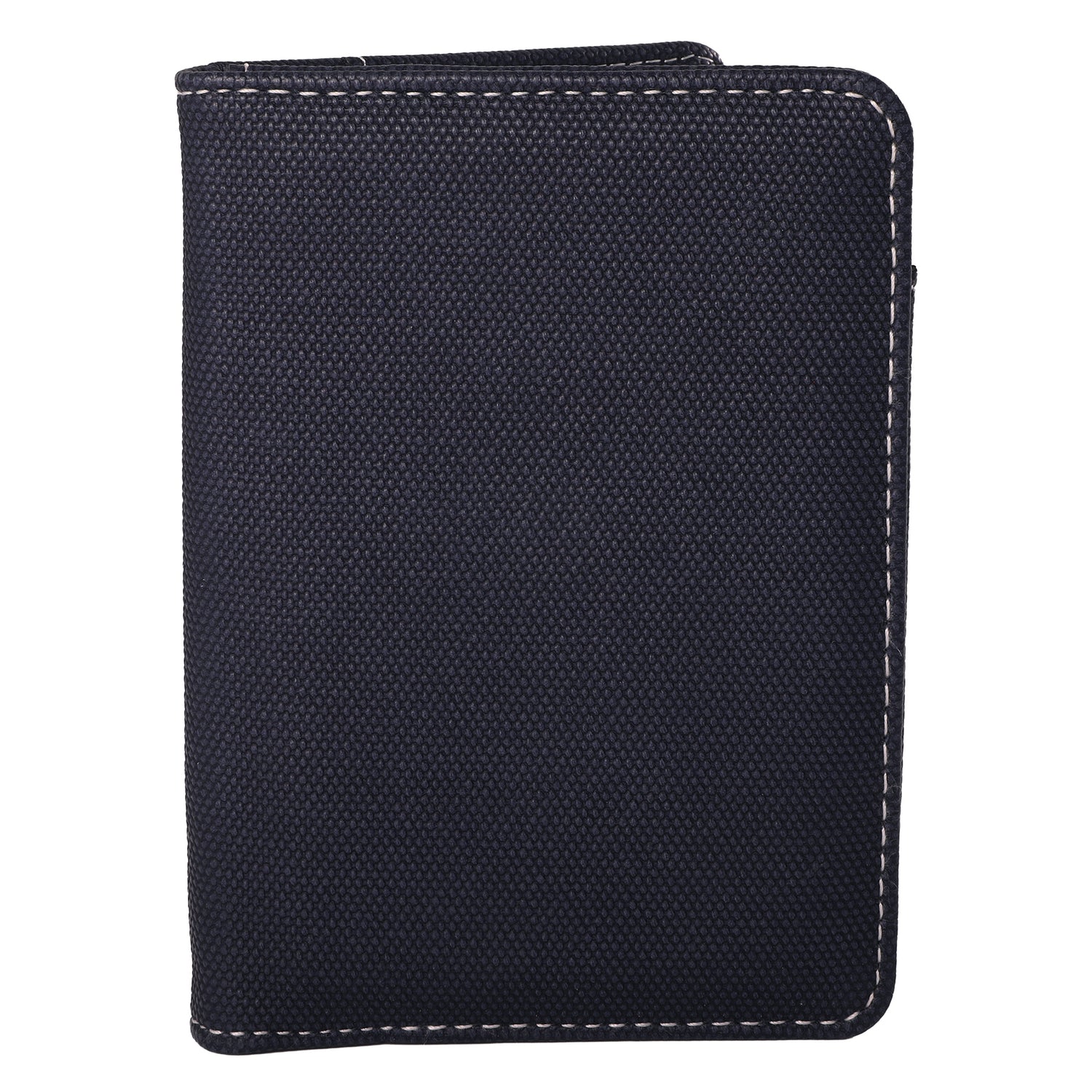 Lands' End Passport Holder for Travel, Passport Cover for Men and Women, Travel Folio (Black) - Black