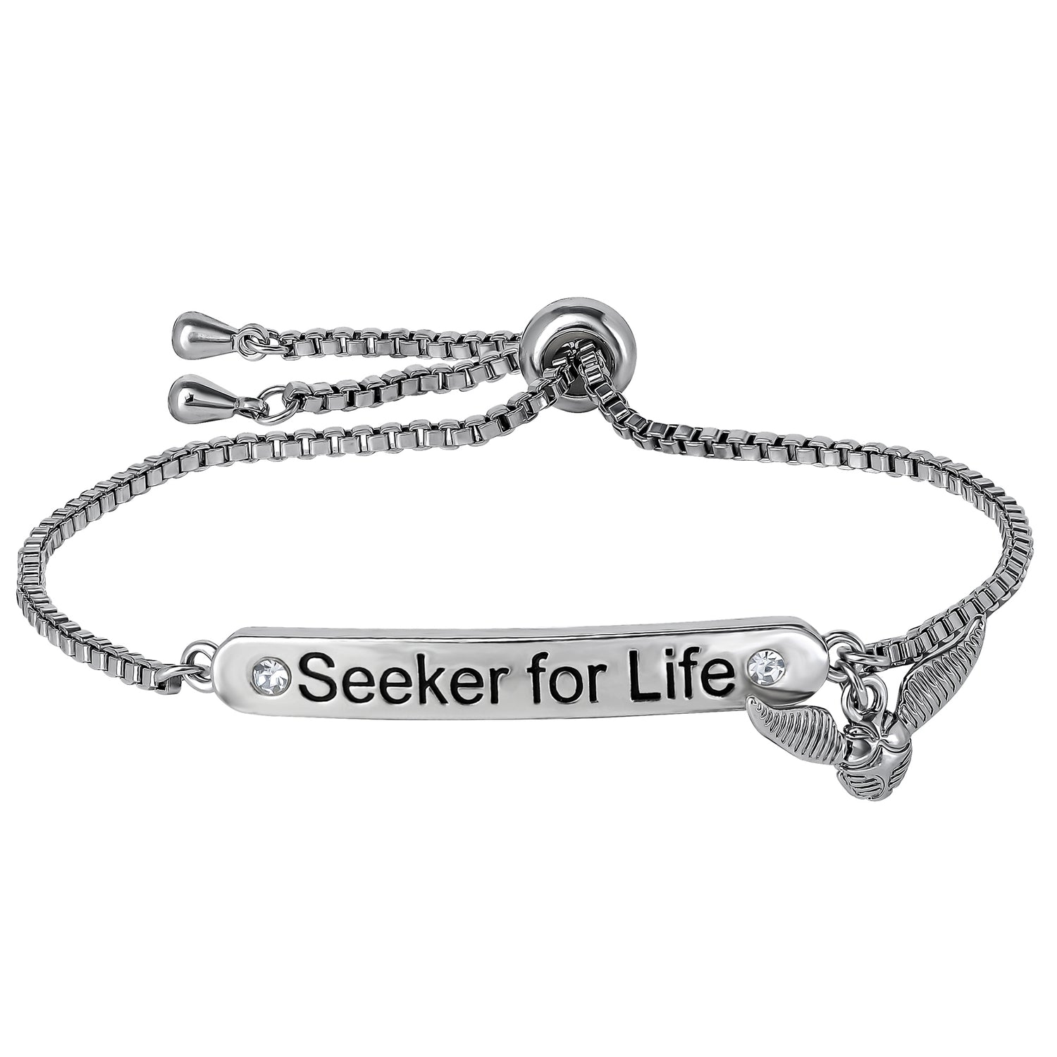 Harry Potter Golden Snitch Bracelet for Women Official License, Adjustable
