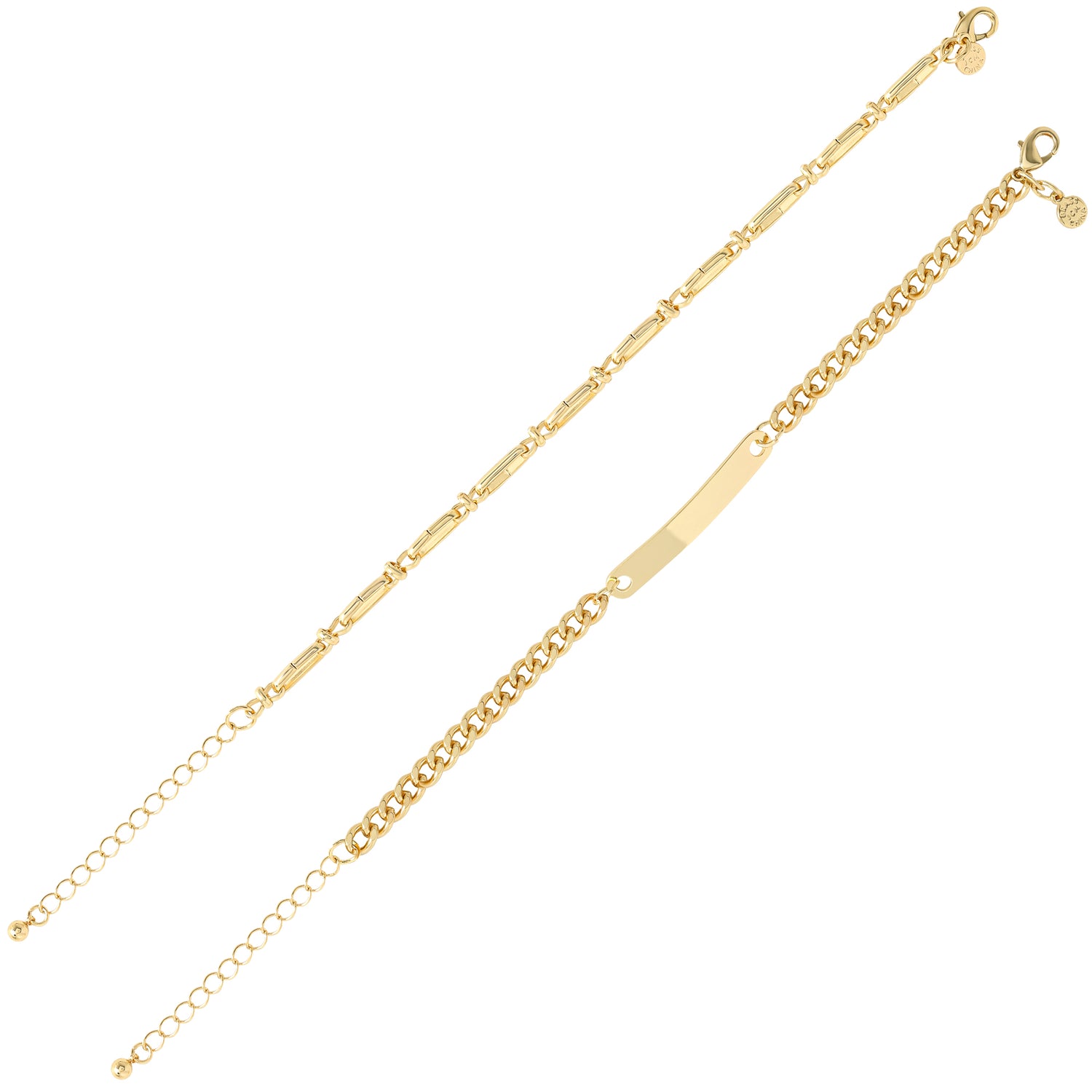 Jessica Simpson Gold-Tone Layered Bracelet Set