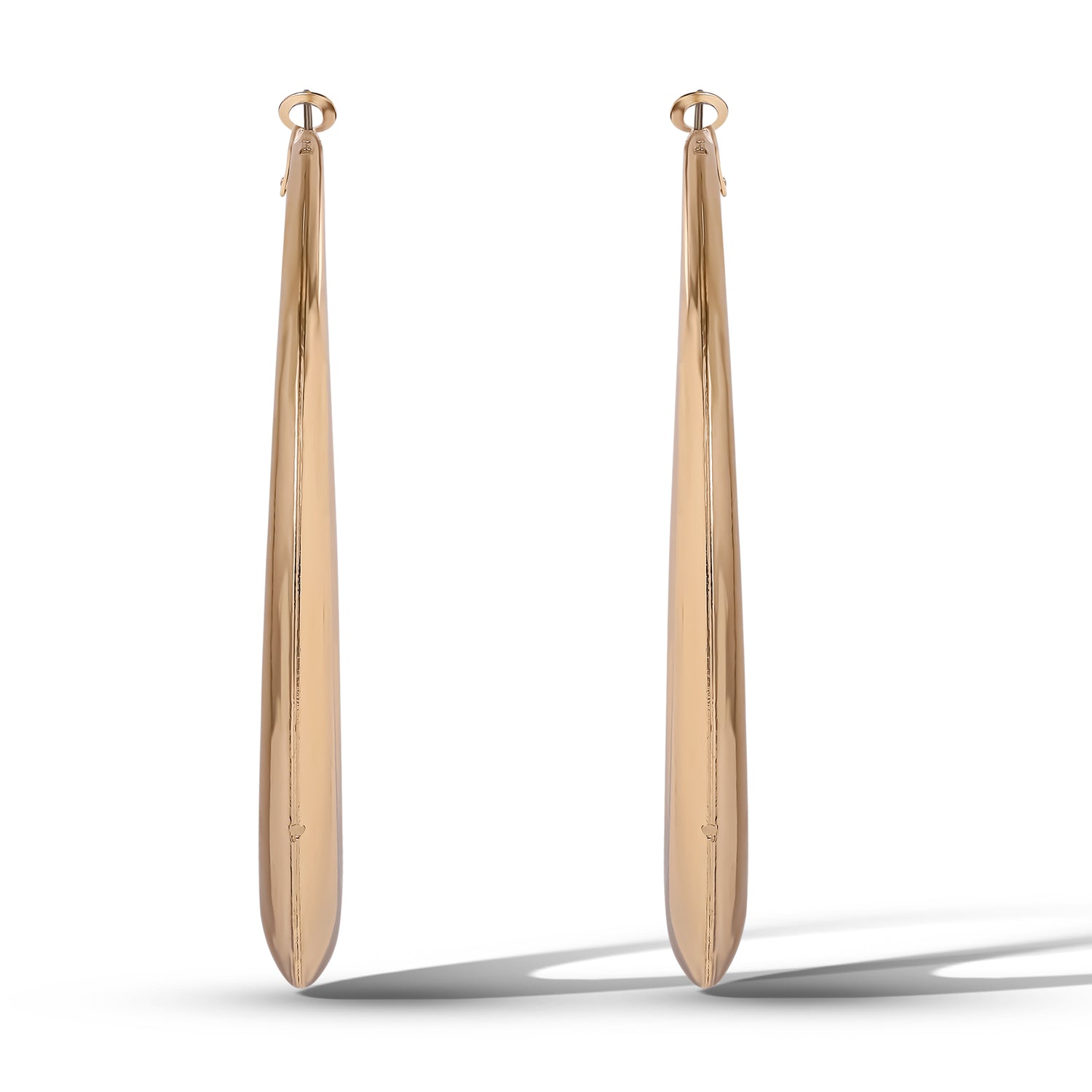 Jessica Simpson Bold Crescent Hoop Earrings