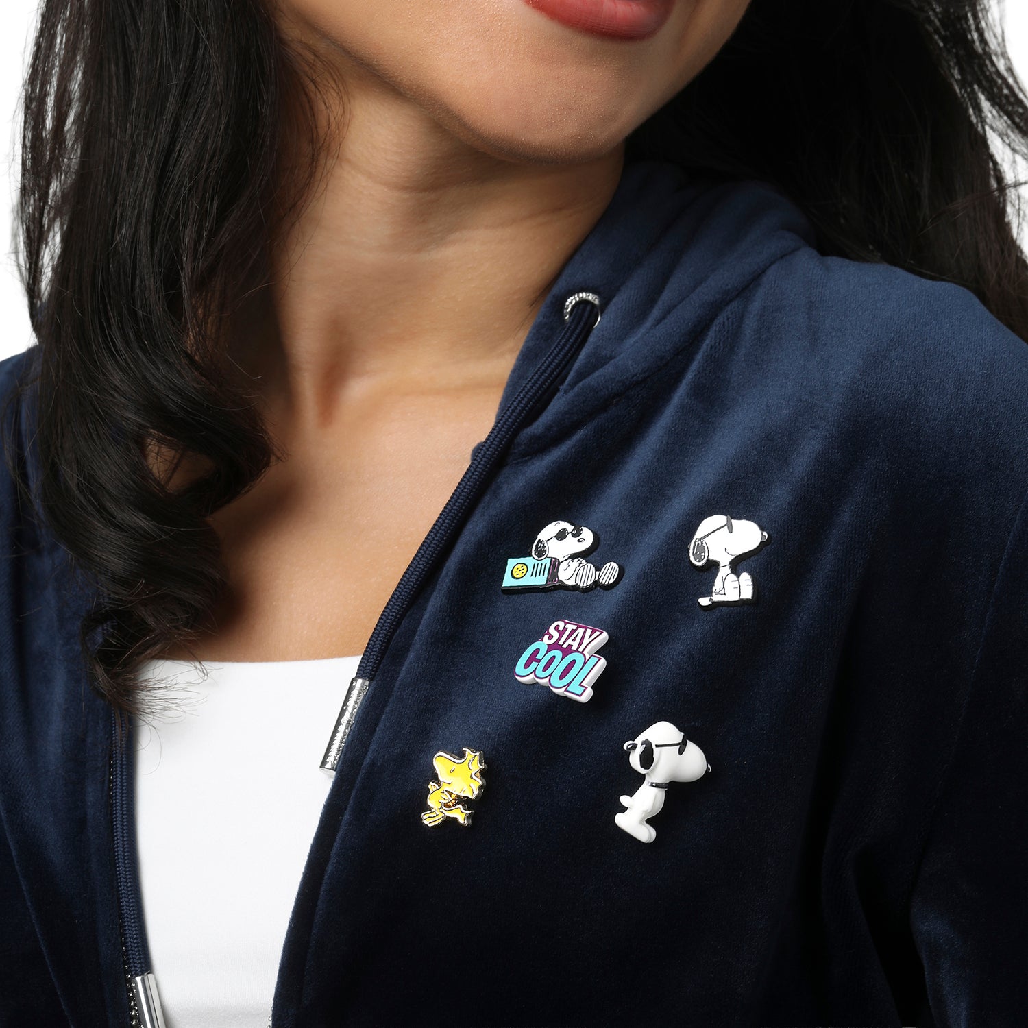 Peanuts Snoopy Enamel Pin Set 5-Piece Official License