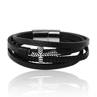 Lucky Brand 4 Row Cross Bracelet - 8.5''