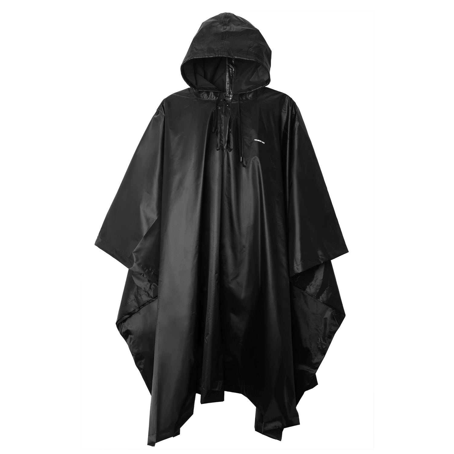 Members Only Waterproof Rain Poncho – Lightweight & Packable
