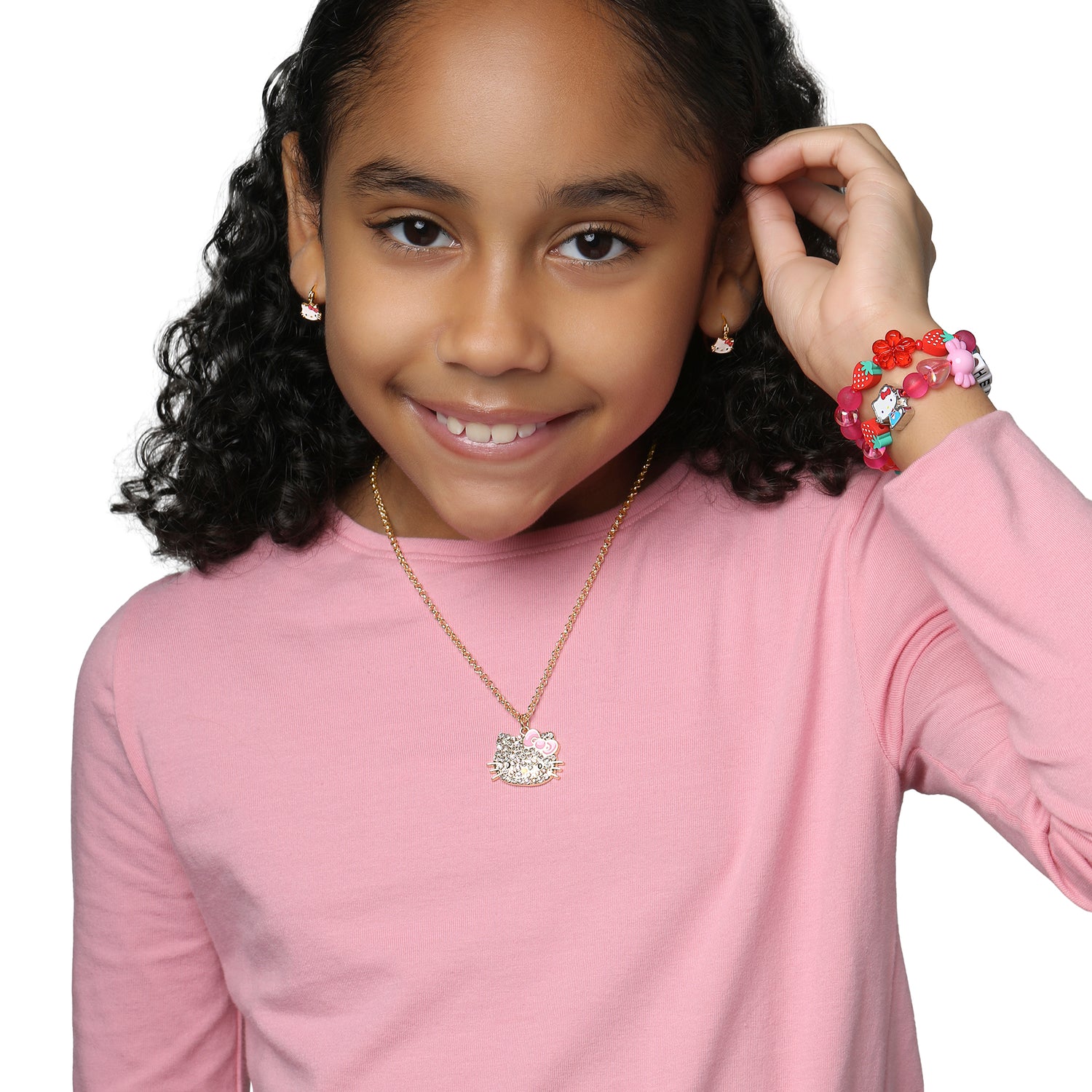 Sanrio Hello Kitty Bracelet Set for Girls 2-Piece Official License