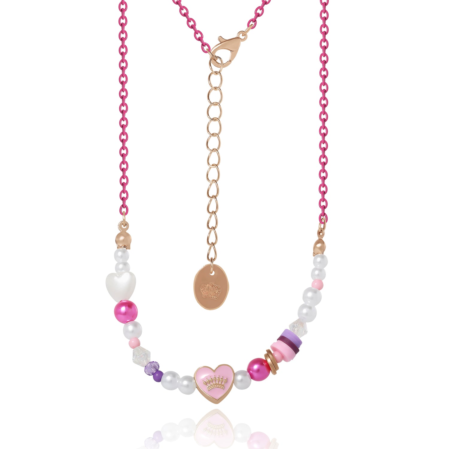 Juicy Couture Kids 15+2" Beaded Necklace