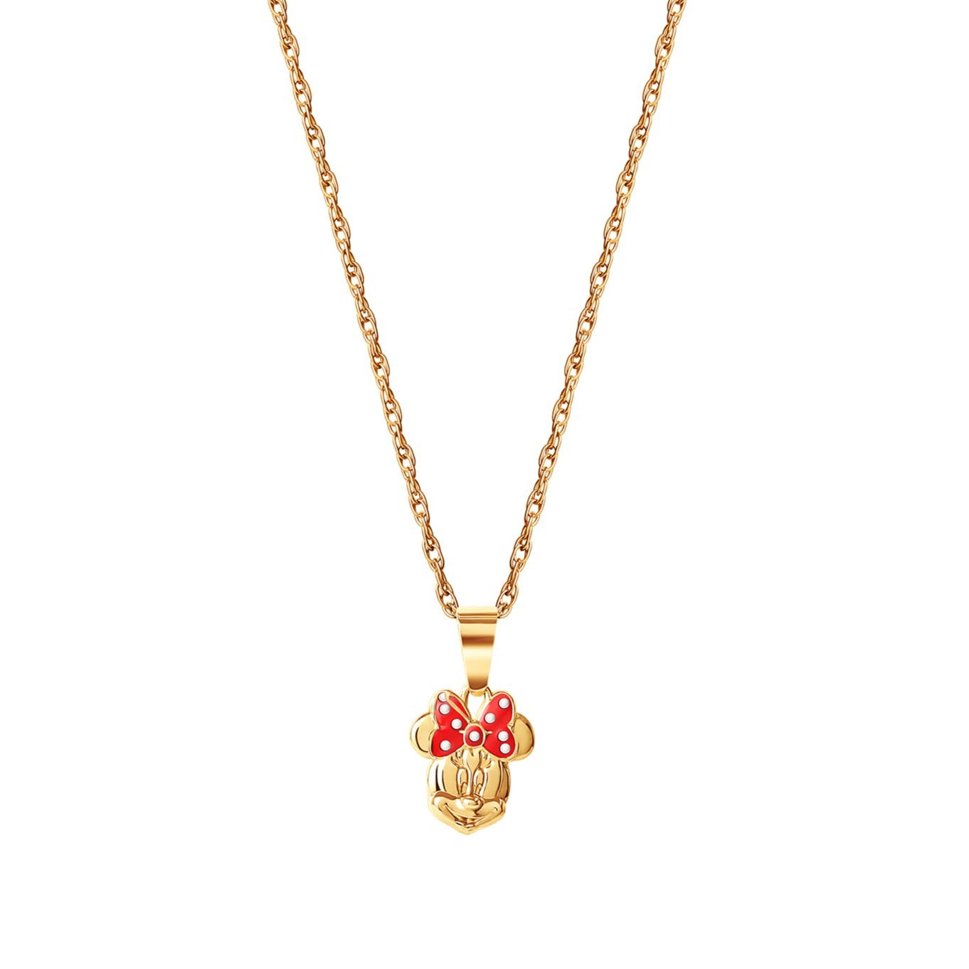 Minnie mouse clearance gold pendant