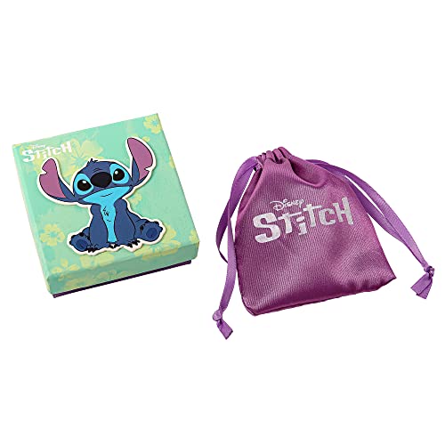 Disney Lilo and Stitch Flower and Stitch Dangle Hoop Earrings