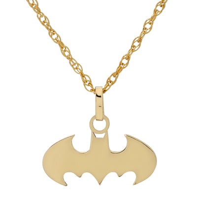 DC Comics Batman 10K Gold Necklace - Sallyrose