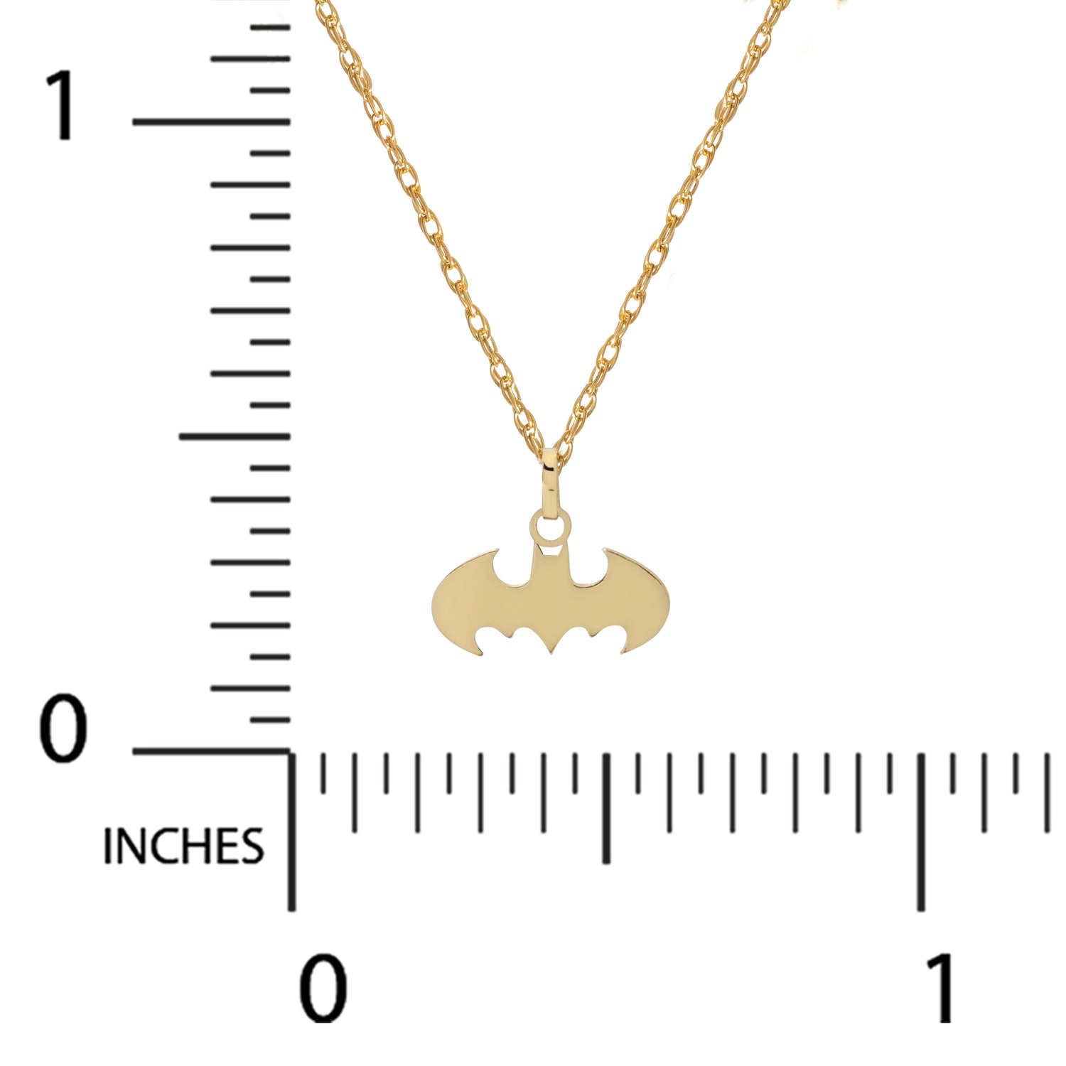 DC Comics Batman 10K Gold Necklace - Sallyrose