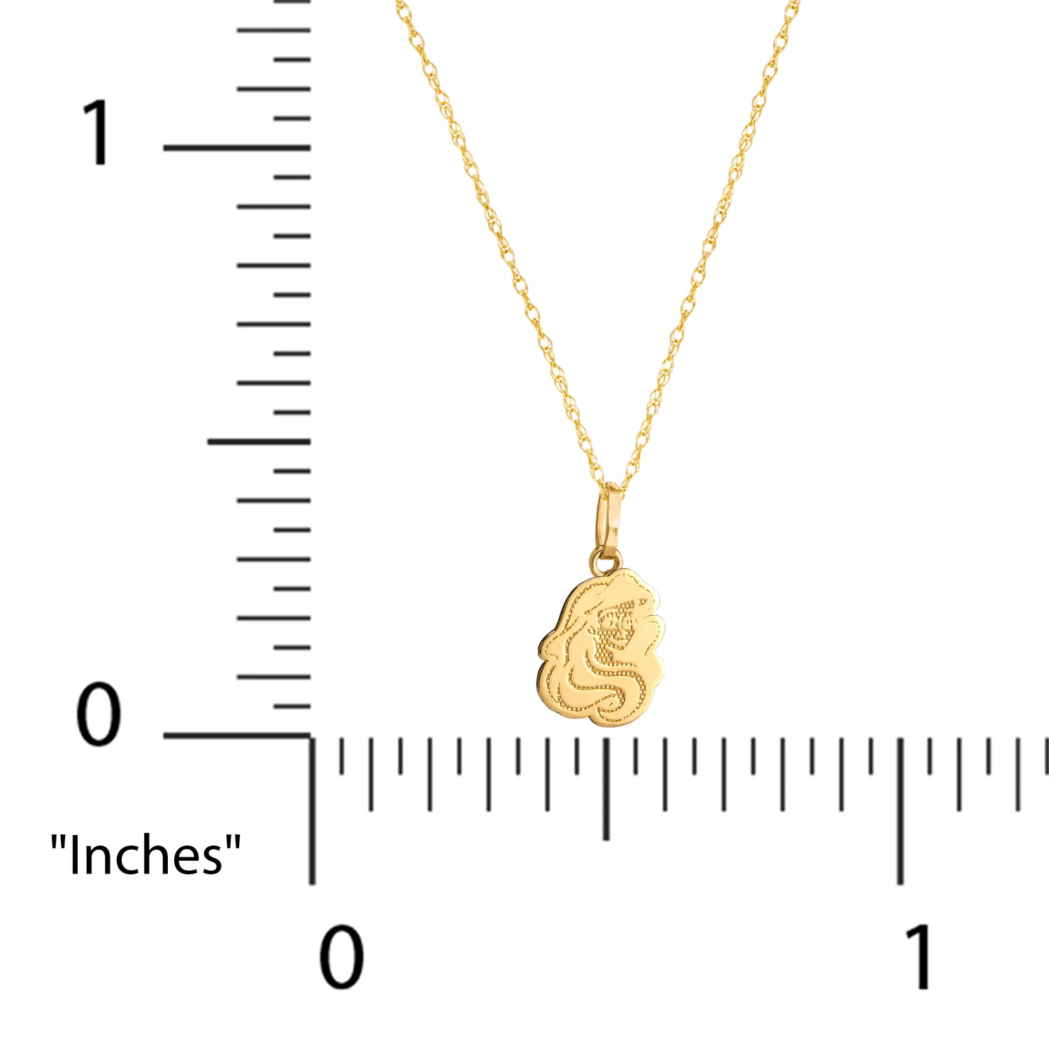 Disney Princess Ariel 14K Gold Pendant Necklace - Sallyrose
