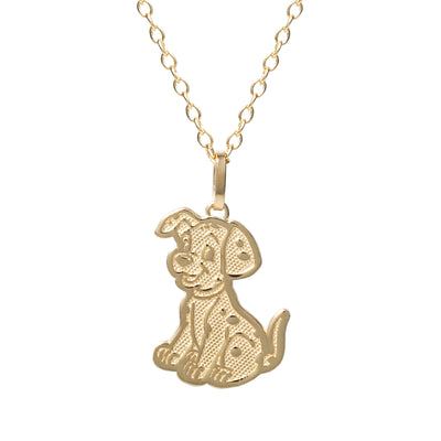 Disney Classics 101 Dalmations 14K Gold Pendant Necklace - Sallyrose