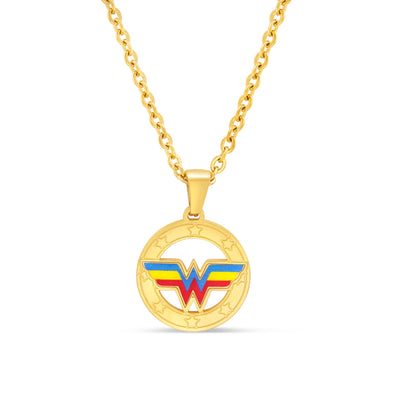 DC Comics Wonder Woman Logo Necklace - Sallyrose