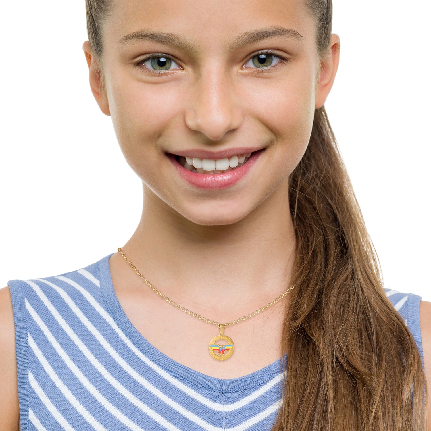 DC Comics Wonder Woman Logo Necklace - Sallyrose