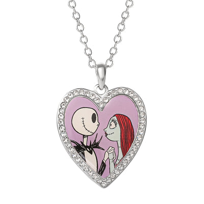 Disney The Nightmare Before Christmas Jack and Sally Necklace