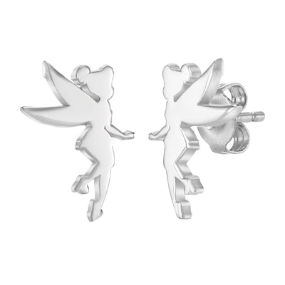 Disney Sterling Silver Tinkerbell Earrings - Sallyrose