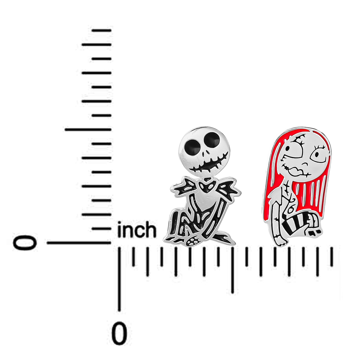 Disney The Nightmare Before Christmas Mismatched Earrings - Sallyrose