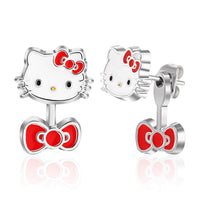 Fashion Hello Kitty Front Back Earrings