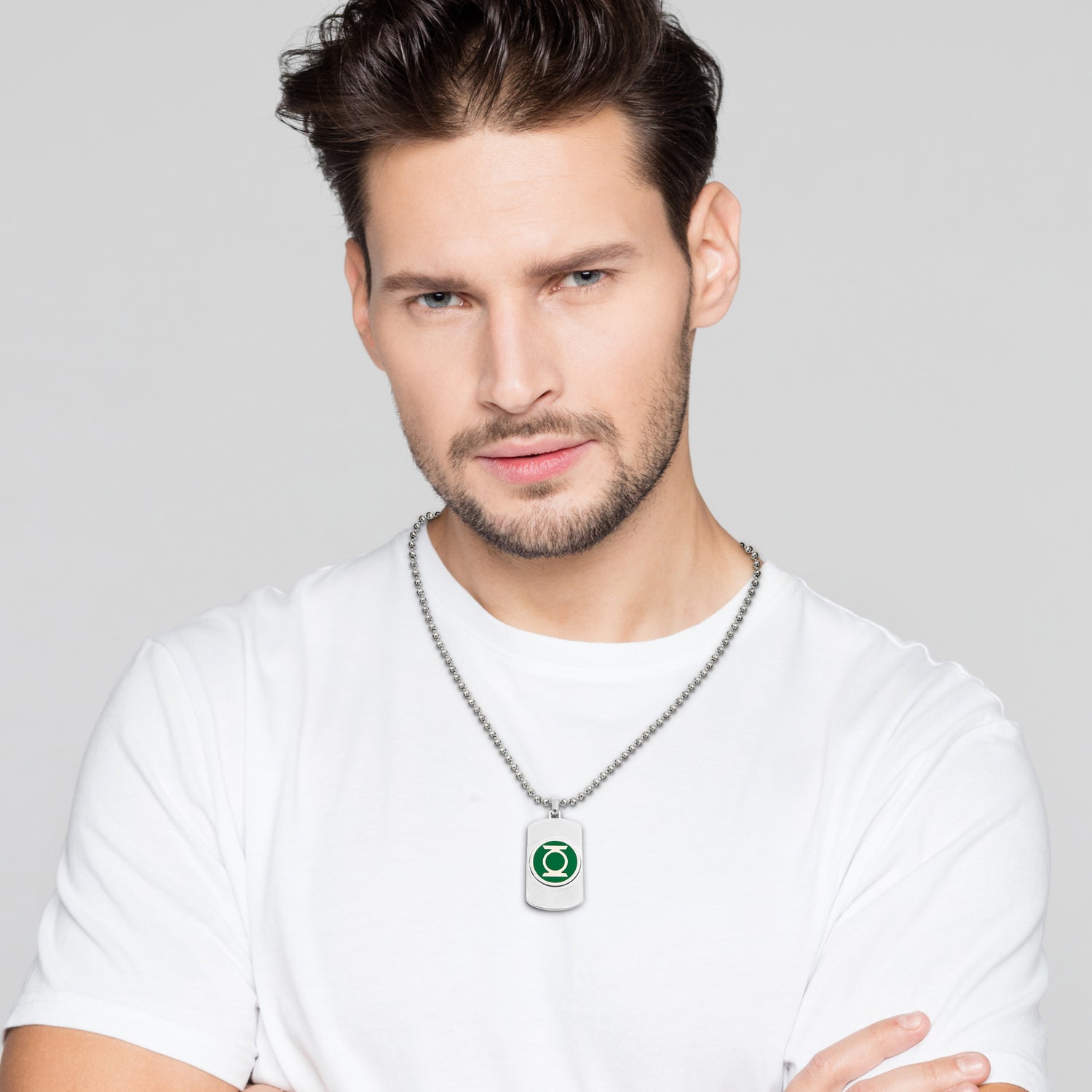 DC Comics Green Lantern Dog Tag Necklace - Sallyrose