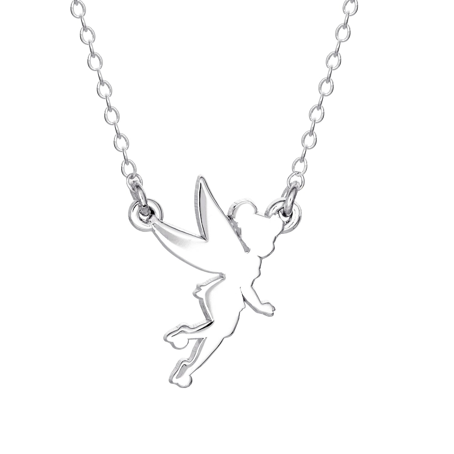 Disney Sterling Silver Tinkerbell Necklace - Sallyrose