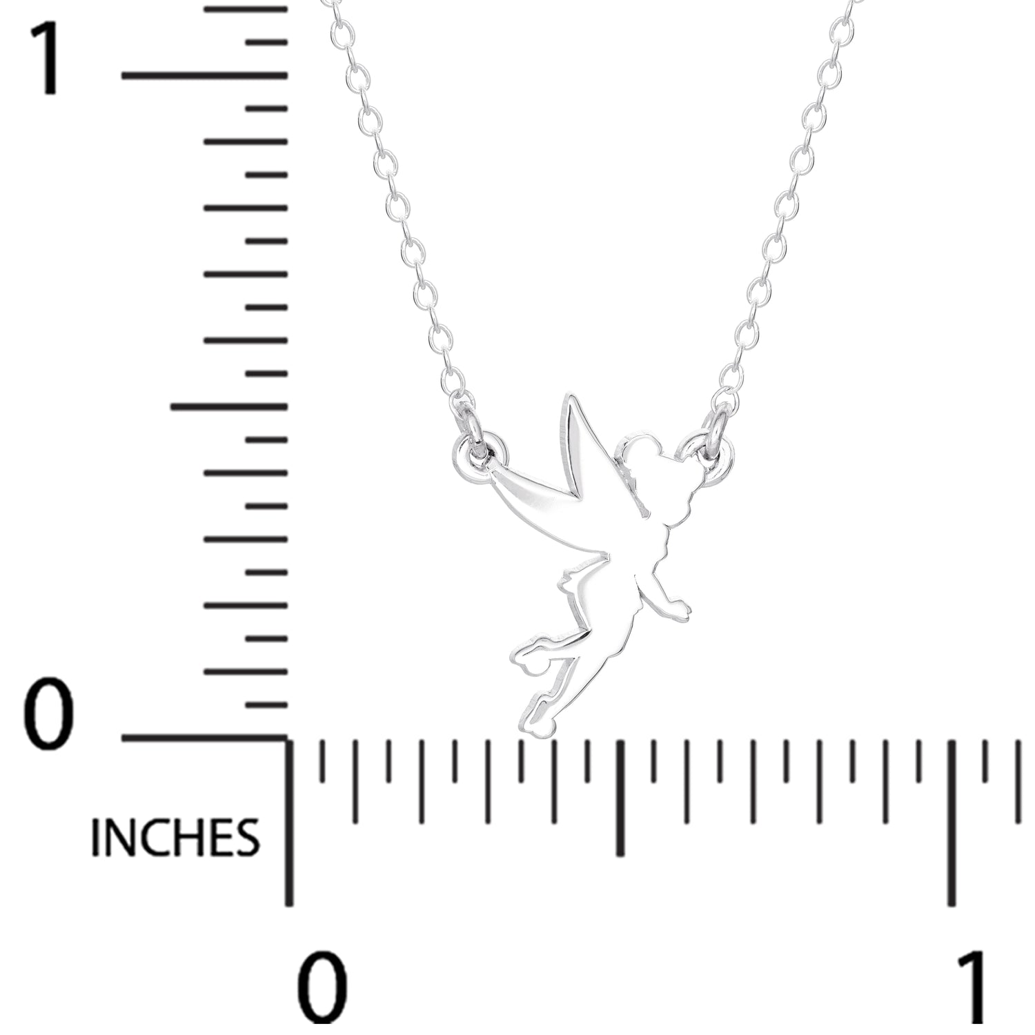 Disney Sterling Silver Tinkerbell Necklace - Sallyrose