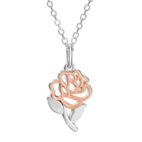 Disney Princess Beauty and the Beast Rose Necklace - Sallyrose
