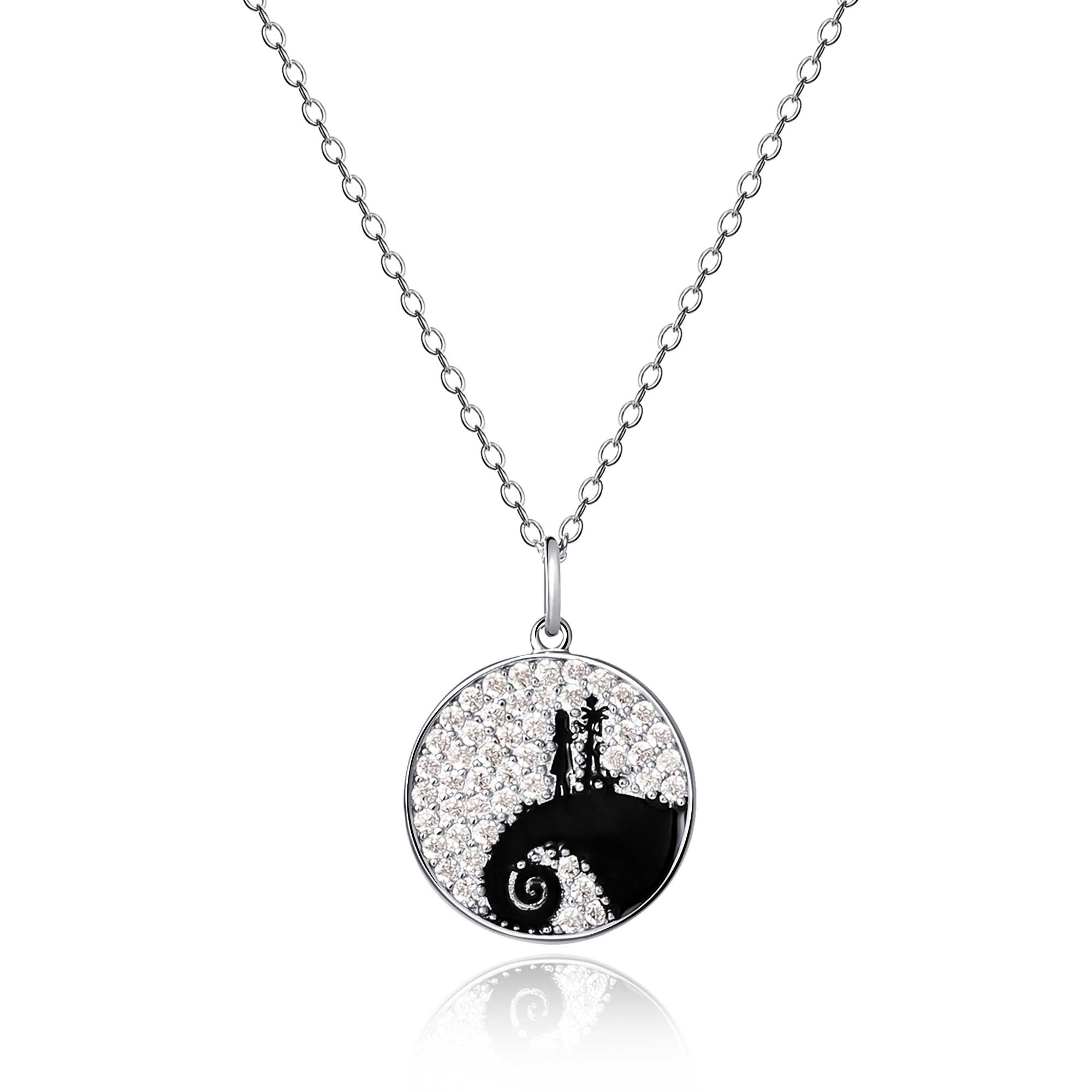 Disney The Nightmare Before Christmas Cubic Zirconia Necklace