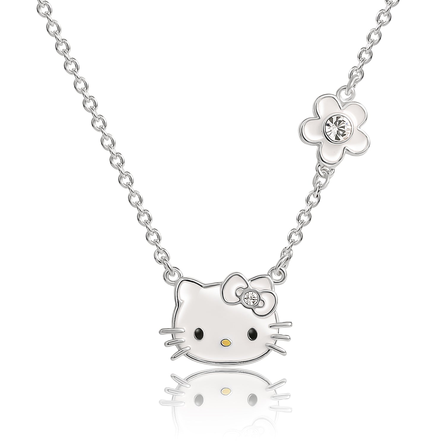 Hello kitty Swarovski Pendant Necklace on Mercari | Swarovski pendant  necklace, Swarovski pendant, Swarovski hello kitty