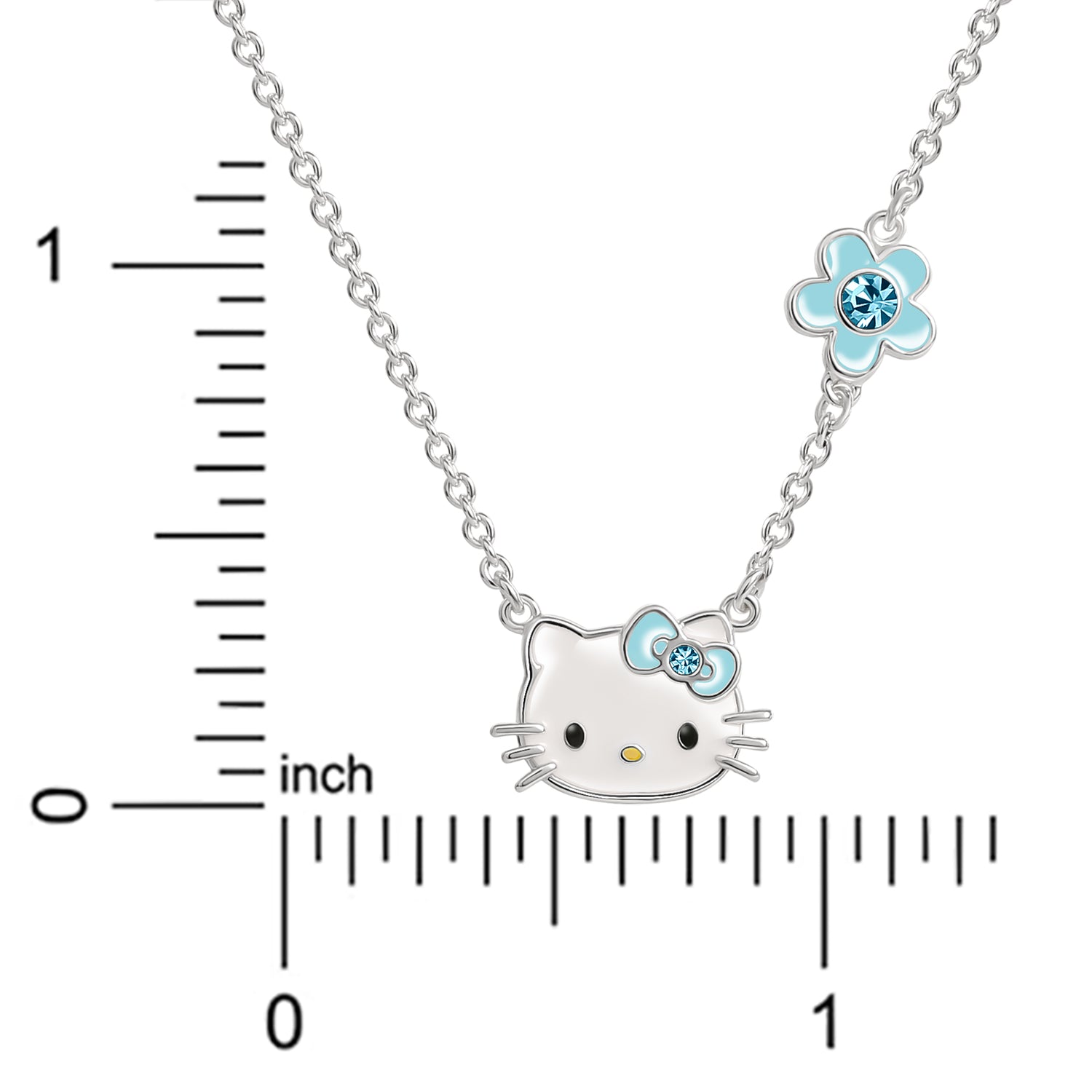 Hello Kitty Swarovski crystal necklace | eBay