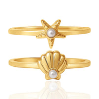 Disney The Little Mermaid Stackable Ring Set