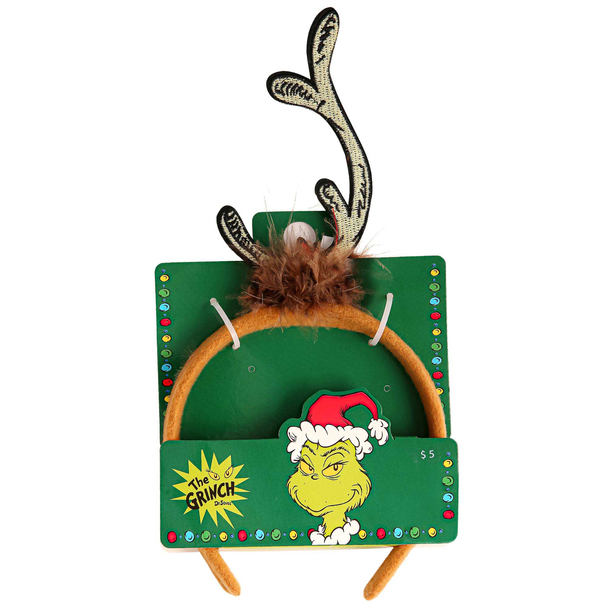 Dr. Seuss The Grinch Reindeer Headband