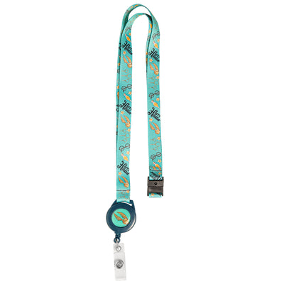 Harry Potter Snitch Lanyard with Badge Reel for ID Badges